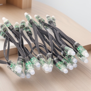 ȫ��LED��¶����12mm���ן�����V��F8�ɾ���RGB�������R1903����