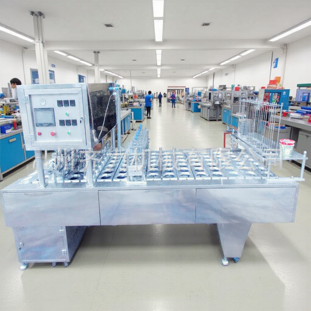 方便面全自动封口机 桶装全自动封盖机 食品级杯碗面封膜机设备