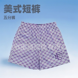 [Sold 1000+] Ee American Casual Shorts Men's Fitness Shorts Muscular Basketball Sports Pants