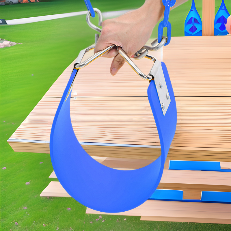 Amazon wholesale EVA board with triangle iron sheet 304 stainless steel indoor outdoor children swing seat