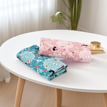 猫咪蕾丝棉麻布幅宽150CM出售家居服装布艺手工DIY面料一米价