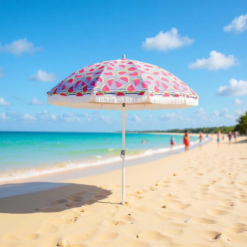 Outdoor Sunshade, Beach Round Umbrella, Sun Umbrella, Stall, Windproof and Rainproof Courtyard Umbrella, Wholesale Advertising Gift Umbrella