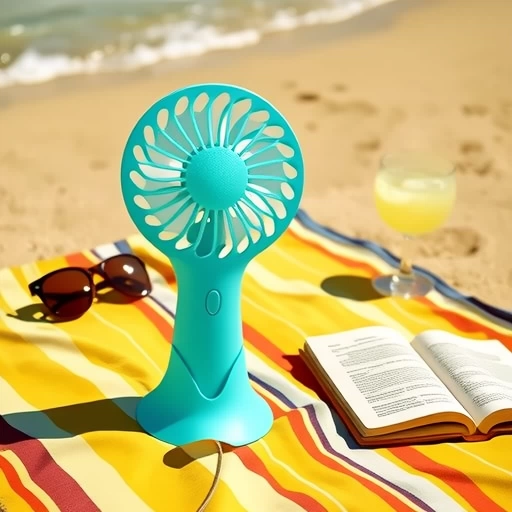 Мини-складной вентилятор, портативный перезаряжаемый бесшумный ручной вентилятор, настольный USB-вентилятор для офиса и общежития, хит продаж