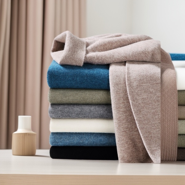 Woolen demi-season cashmere sweater