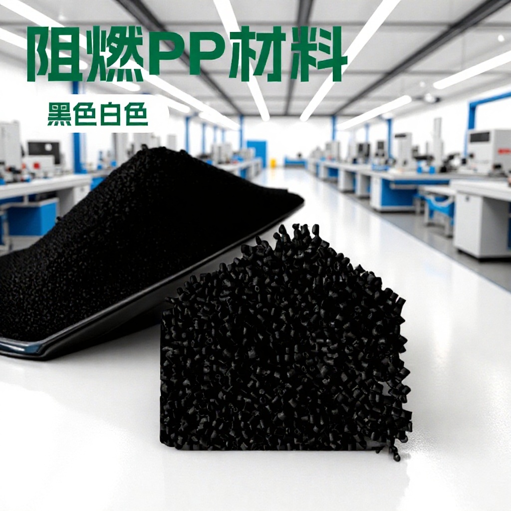 阻燃PP再生料 PP黑料 白色黑色现货直降