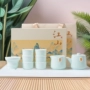 陶瓷礼盒装家用商务泡茶壶
