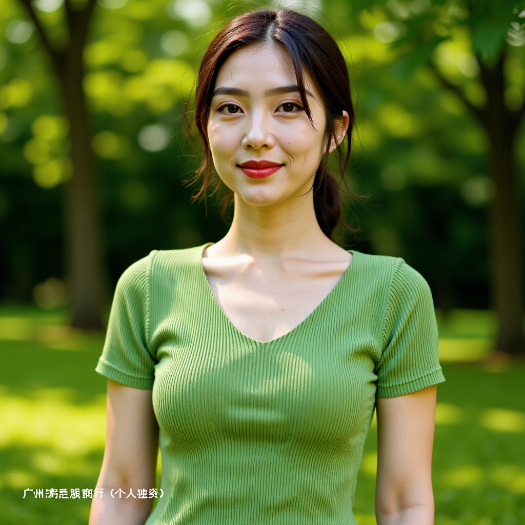 2024 Summer New Slim Fit V-Neck Short-Sleeved Ice Silk Knitwear T-Shirt for Women Lyocell Tencel Top Inner Wear