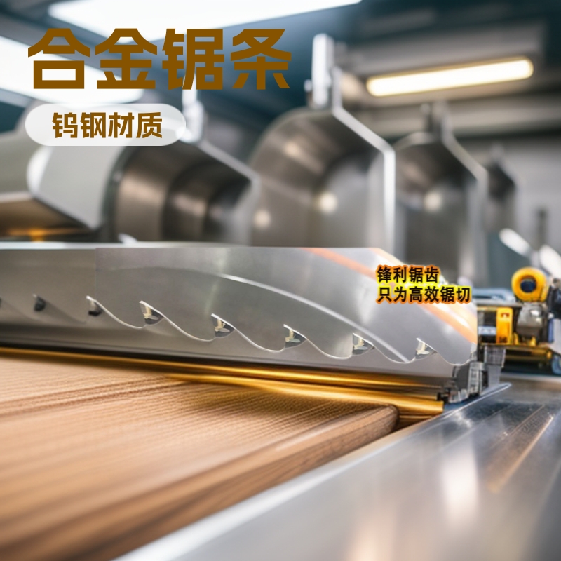 木工合金钨钢带锯条硬质锯条立式卧式龙门硬质合金机用锯片