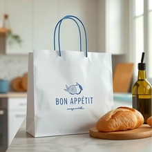 服装店手提袋定制小批量白卡纸袋高级感礼品包装袋定做印刷logo