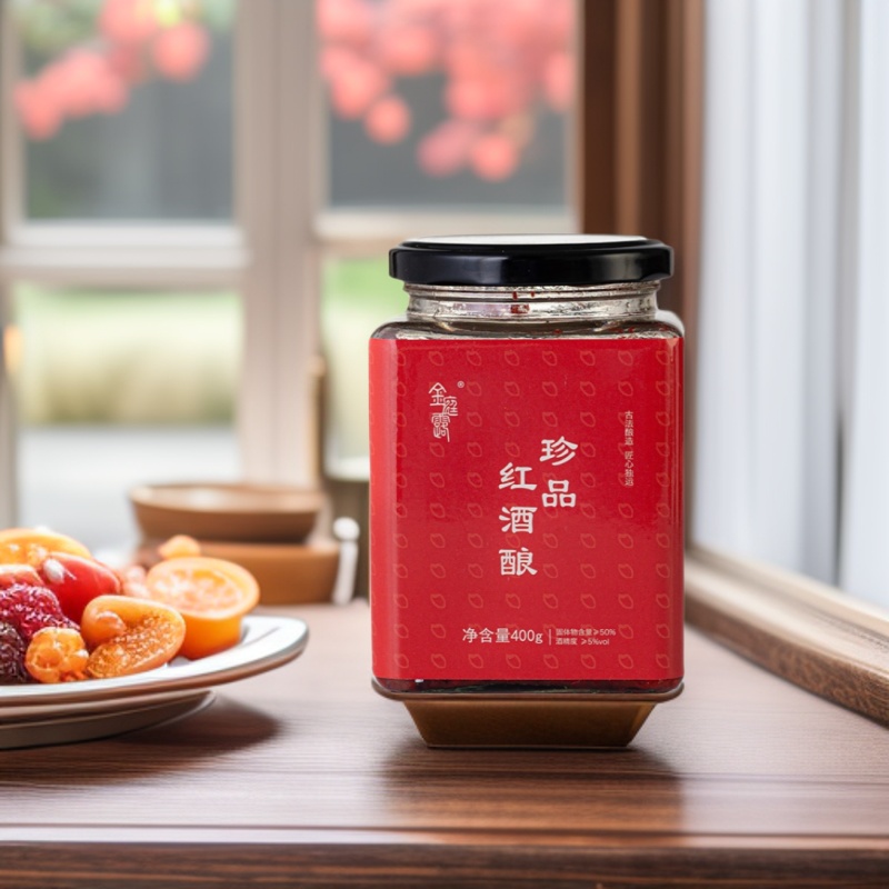 批发红酒酿古法酿造红葡萄酒酿福建厂家直销金庭露400g特产米酒