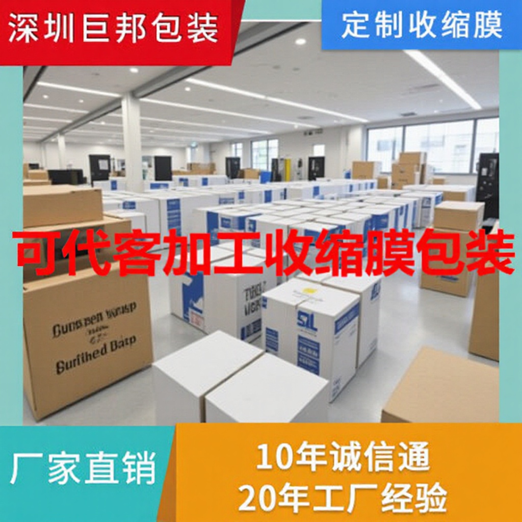 收缩机出租 热收缩包装加工服务 热收缩膜实物包装加工一条龙服务