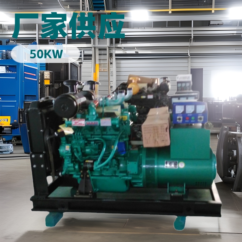 厂家供应潍坊50KW 柴油发电机组柴油机R4105ZD工地养殖厂配套
