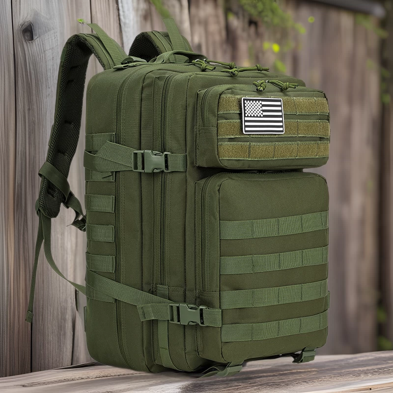 Спорт на открытом воздухе, альпинизм и езда на велосипеде, тактический рюкзак большой емкости 3P, дорожный стиль для кемпинга, расширение molle, косметичка для военных фанатов