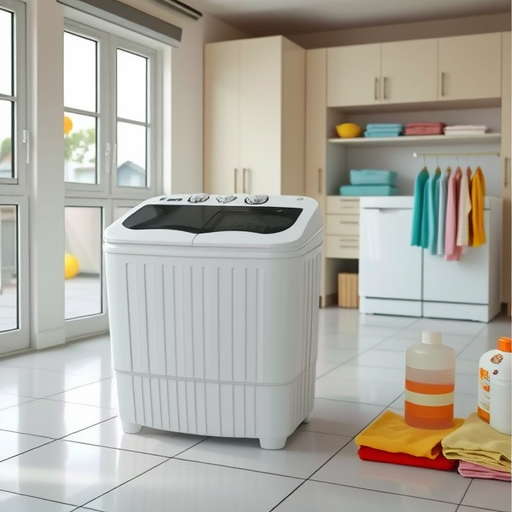 OEM double barrel semi-automatic clothes washing machine dehydration stainless steel underwear mini small household