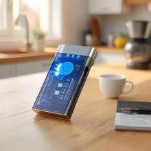 钥匙扣帽夹灯可充电照明灯小巧便捷手电筒发光随身LED多功能