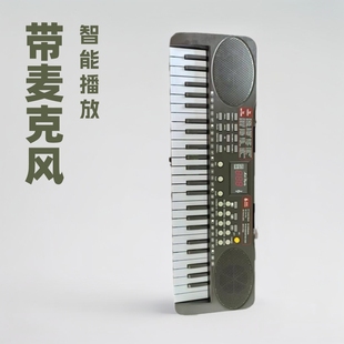 Foreign trade new children's toys 49 key multi-function electronic organ with microphone USB interface cable wholesale