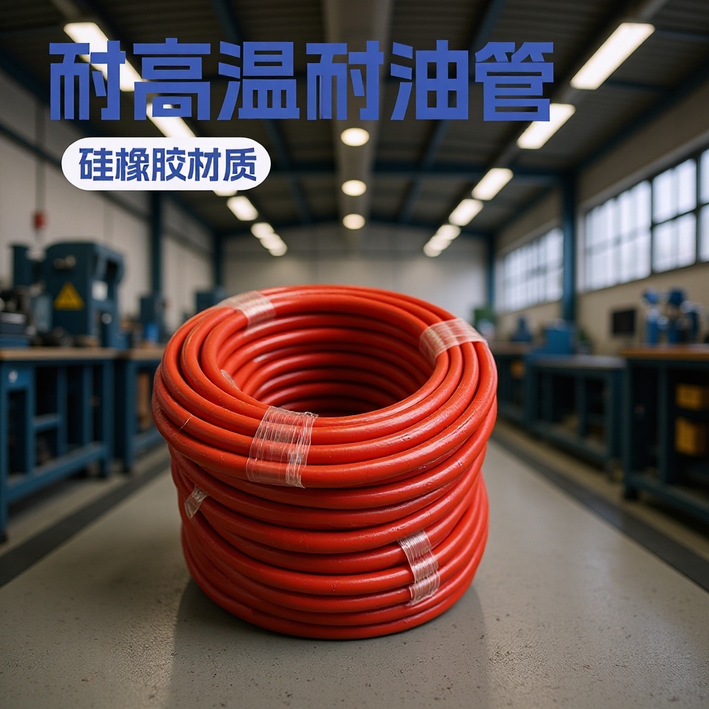 硅胶管橡胶软管夹布耐温白色高温矽胶耐油管等彩色