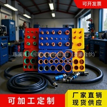 硅胶O型圈修理盒密封圈红黄蓝汽车密封件修理包硅橡胶