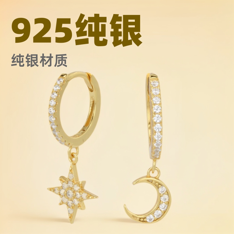 elegant fashionable brand earrings