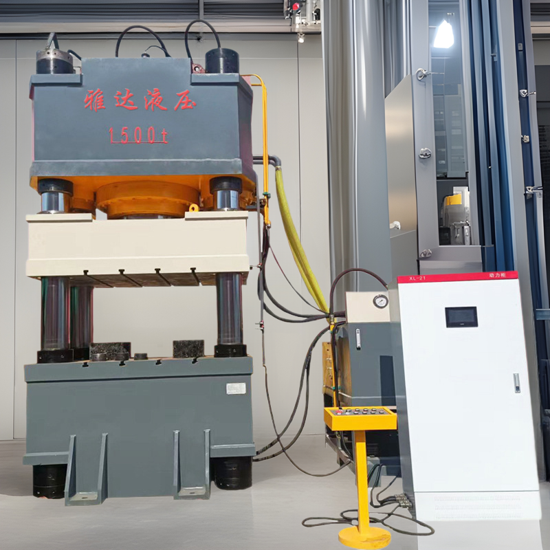 伺服四柱液压机电动车覆盖件拉伸机金属薄板油压机薄板拉伸压力机