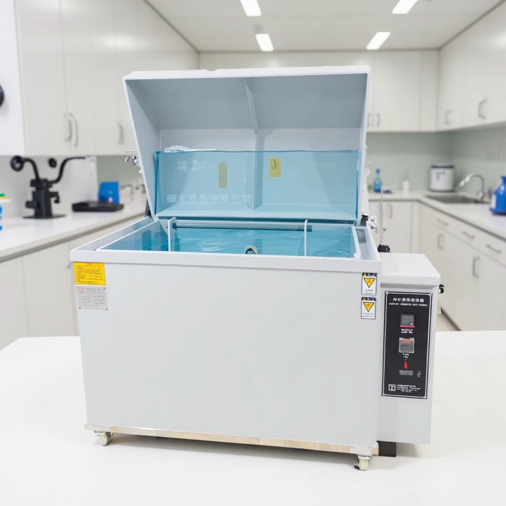 Машина для испытания погружения в соленую воду Источник заводского оборудования имеет стабильную и надежную производительность и прочную испытательную коробку для погружения в соленую воду