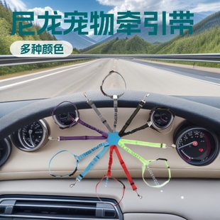 Hot Sale Amazon New Pet Car Rope Dog Belt Elastic Traction Belt Car Traction Rope