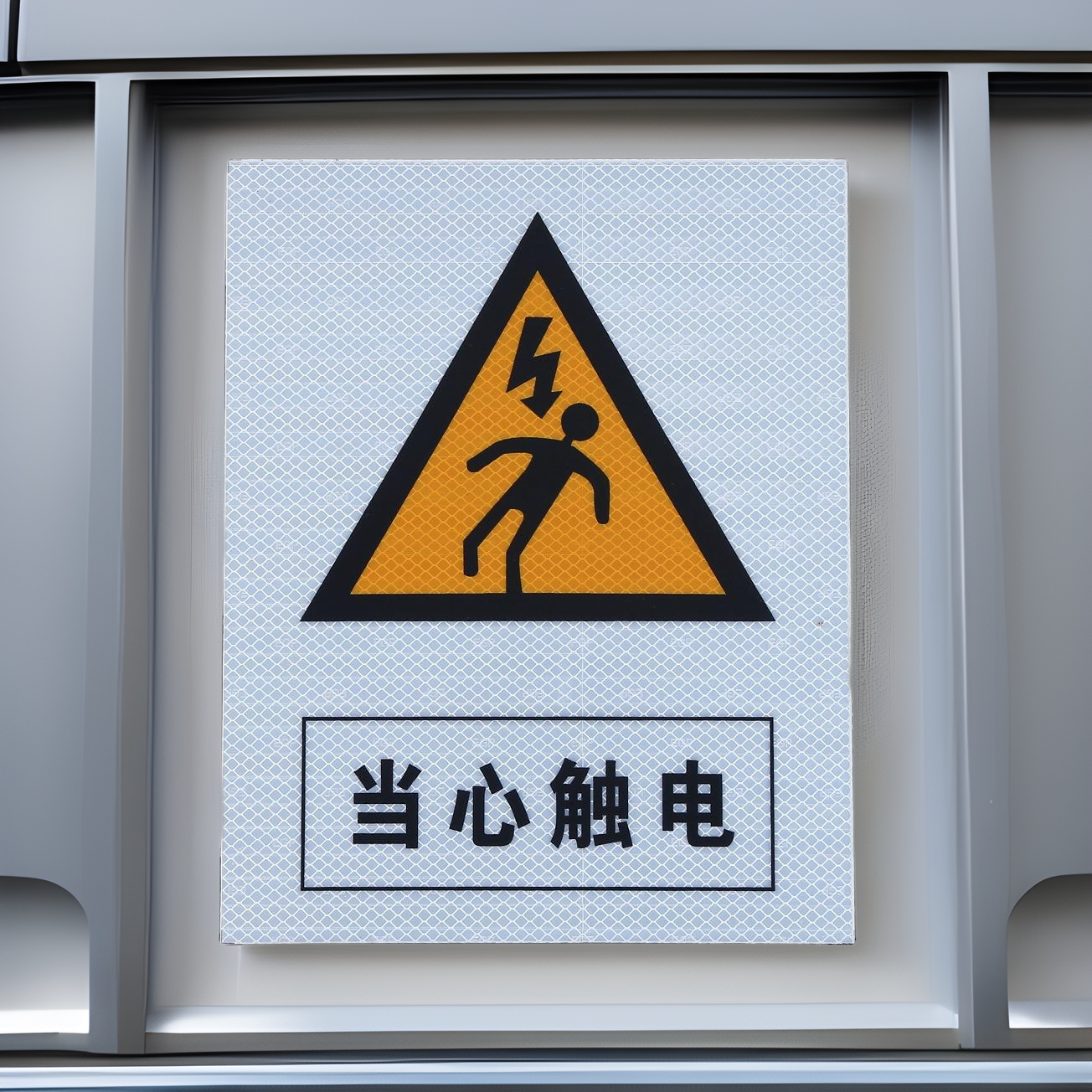 推荐消防标识牌反光交通标识 车间电梯施工地检修警示提示贴膜