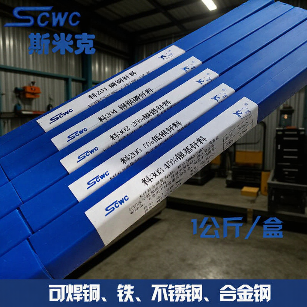 Smick silver welding wire low temperature brazing material 2% 5% 15% 25% 35% 45% 50% 65% 72% phosphor copper 303 Silver welding rod