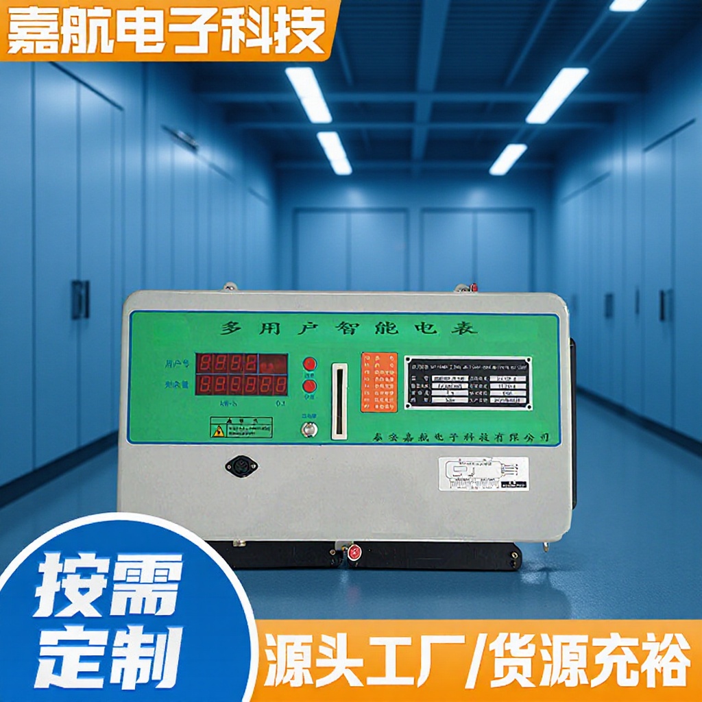 多用户仪表集中式电能表插卡预付费电表4G远程控制微信支付