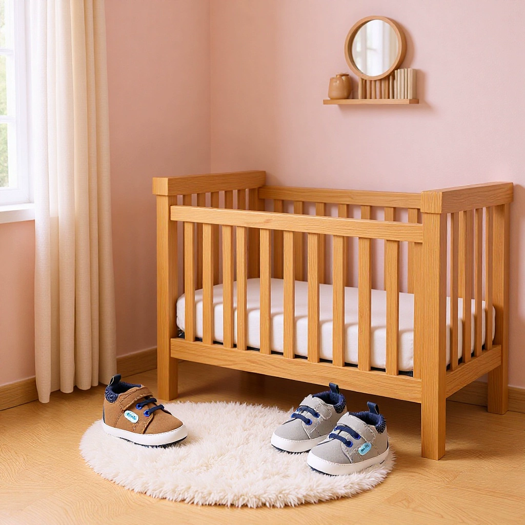 Дизайнерские детские прогулочные туфли для детей от 0 до 1 года, весенне-осенняя обувь для малышей, мягкая тканевая подошва на шнуровке, нескользящие кеды, нескользящие и износостойкие.