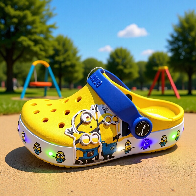 2026C Children's Croc Shoes 3D Fun Minion Light-Up Shoes for Boys and Girls Beach Shoes In-Stock Wholesale and Dropshipping 2026C Children's Croc Shoes 3D Fun Minion Light-Up Shoes for Boys and Girls Beach Shoes In-Stock Wholesale and Dropshipping