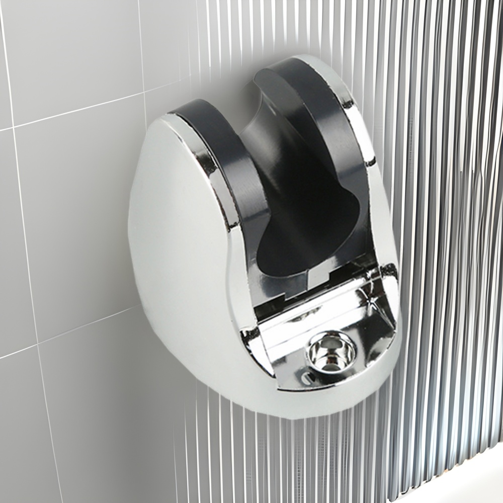 Shower Holder soft shower accessories fixed ABS electroplating yuan throne shower head shower head bracket