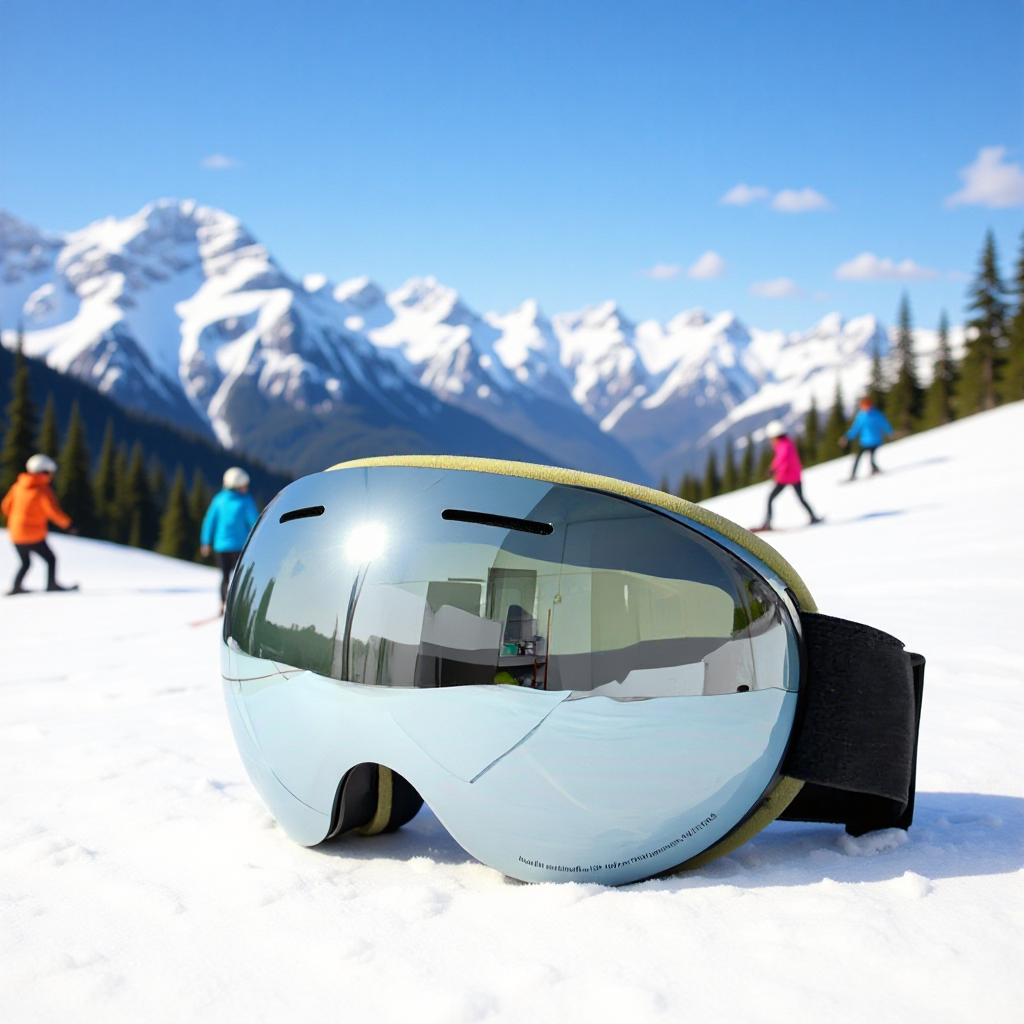 Polarized color-changing ski glasses hot sale ski goggles outdoor hiking goggles