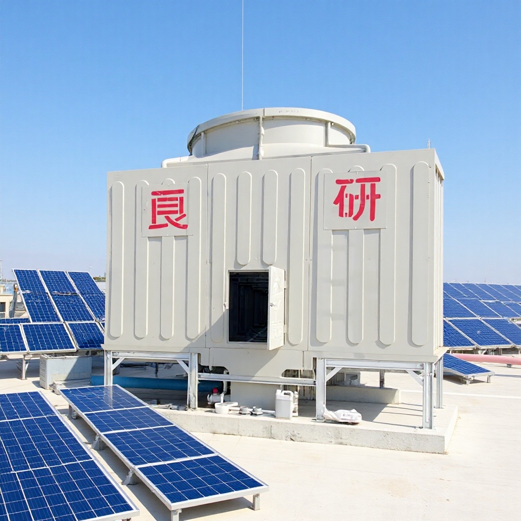 Factory supply wholesale 80 to 1000 tons square ultra-low noise FRP cooling tower counter-current Square Tower Water Tower