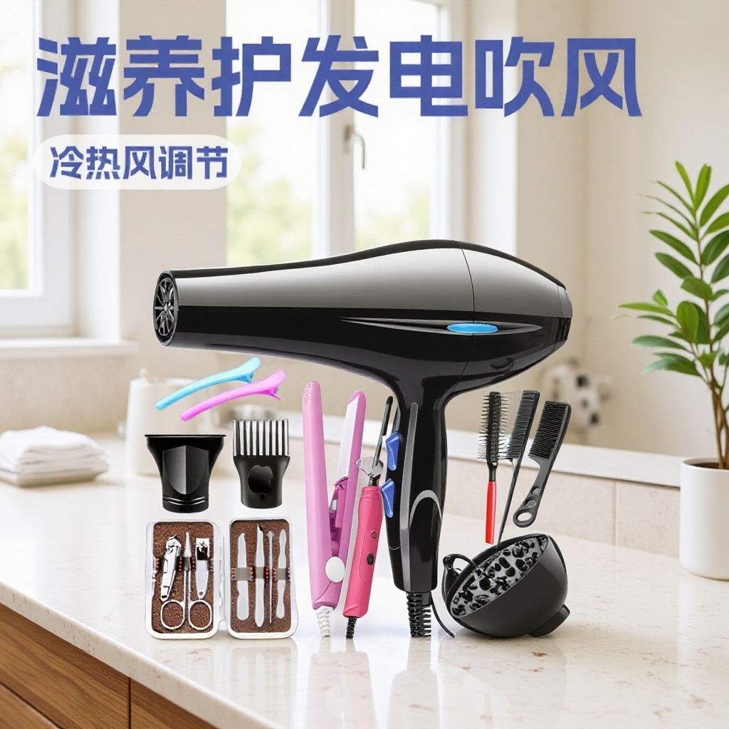 High-Power Hair Dryer, Quick-Drying Hair Dryer, Hair Salon Hotel Hair Dryer Wholesale, Portable Hair Dryer, Hair Care, Strong Wind