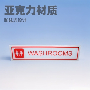 Acrylic Warning Signs UV Printing Billboard Production Acrylic School Signs
