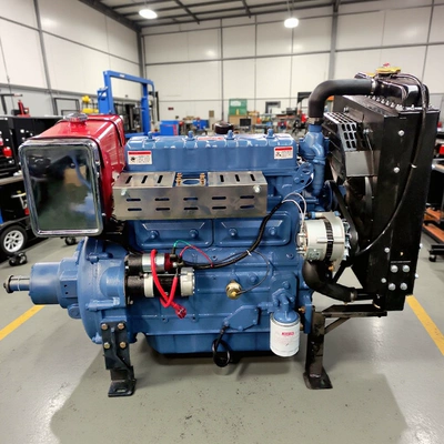 Zh4102P Diesel Engine with Clutch for Cement Bulk Tankers, Irrigation Pumps, and Feed Grinders