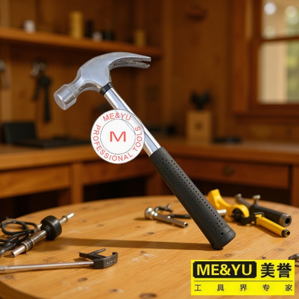 厂家供应大量出售 钢管柄锤子 羊角锤敲击锤防震锤 8OZ 10OZ 12OZ