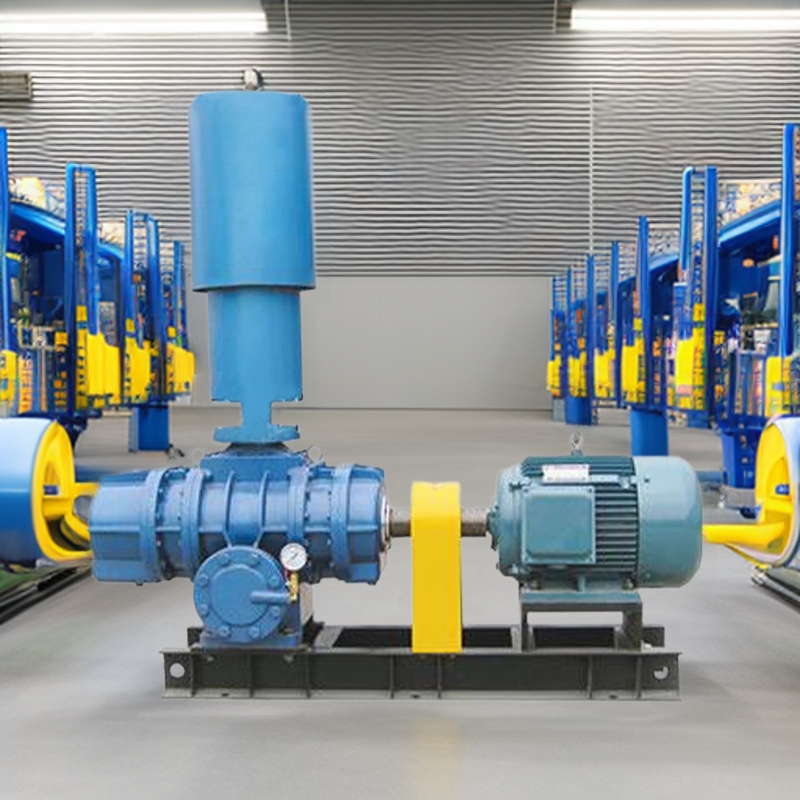 厂家供应污水处理罗茨鼓风机 管道风机排风设备罗茨鼓风机