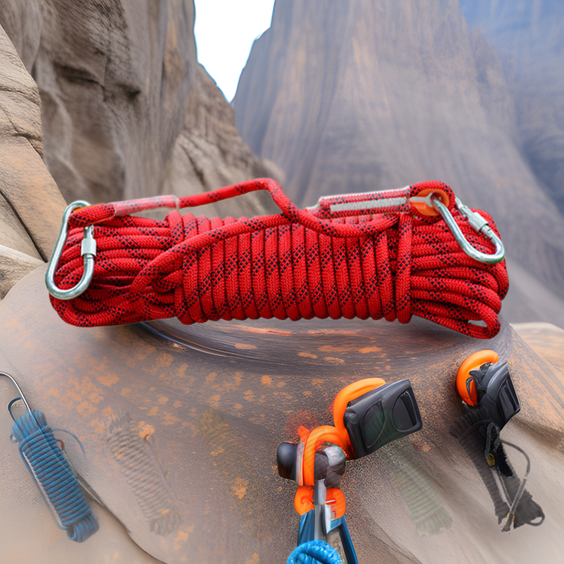 Haojie climbing rope manufacturers wholesale climbing rope aerial work rope outdoor climbing escape rope polyester safety rope