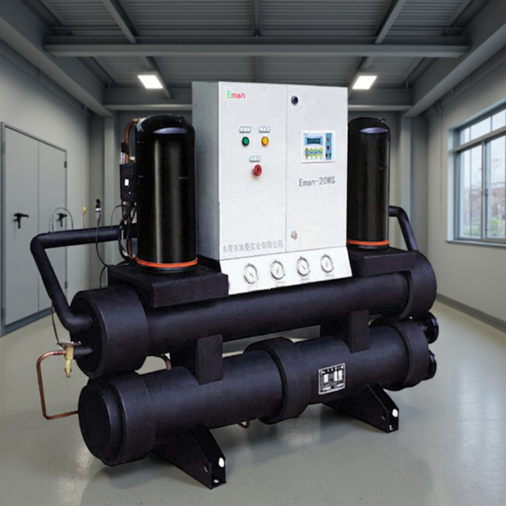 开放型水冷式冷水机30匹直销水冷型冰水机流体降温设备节能高效