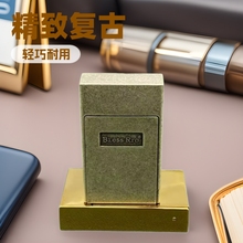 手工复古二代抽屉盒煤油打火机个性精致小巧创意古银高端机送礼