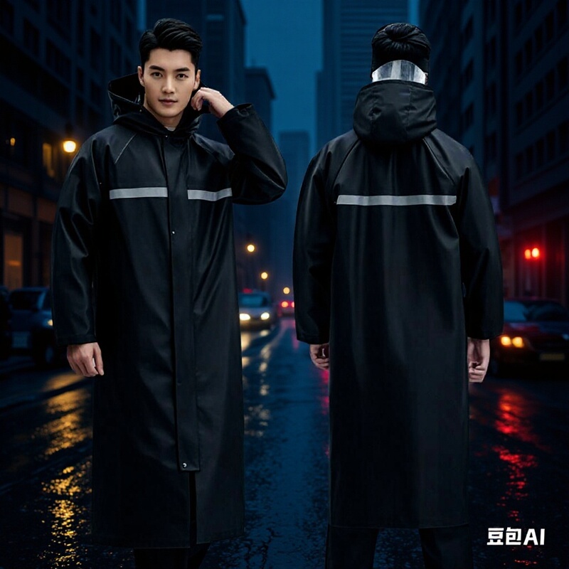 Express Delivery Special Raincoat, Long Full-Body Storm-Proof Extra-Large Adult Hooded One-Piece for Electric Vehicles, Thickened and Breathable Express Delivery Special Raincoat, Long Full-Body Storm-Proof Extra-Large Adult Hooded One-Piece for Electric Vehicles, Thickened and Breathable