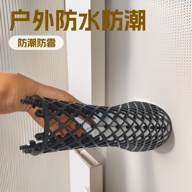 8扣PE塑木配件网片拼接地板塑料底座防潮防霉户外防水全新料地砖