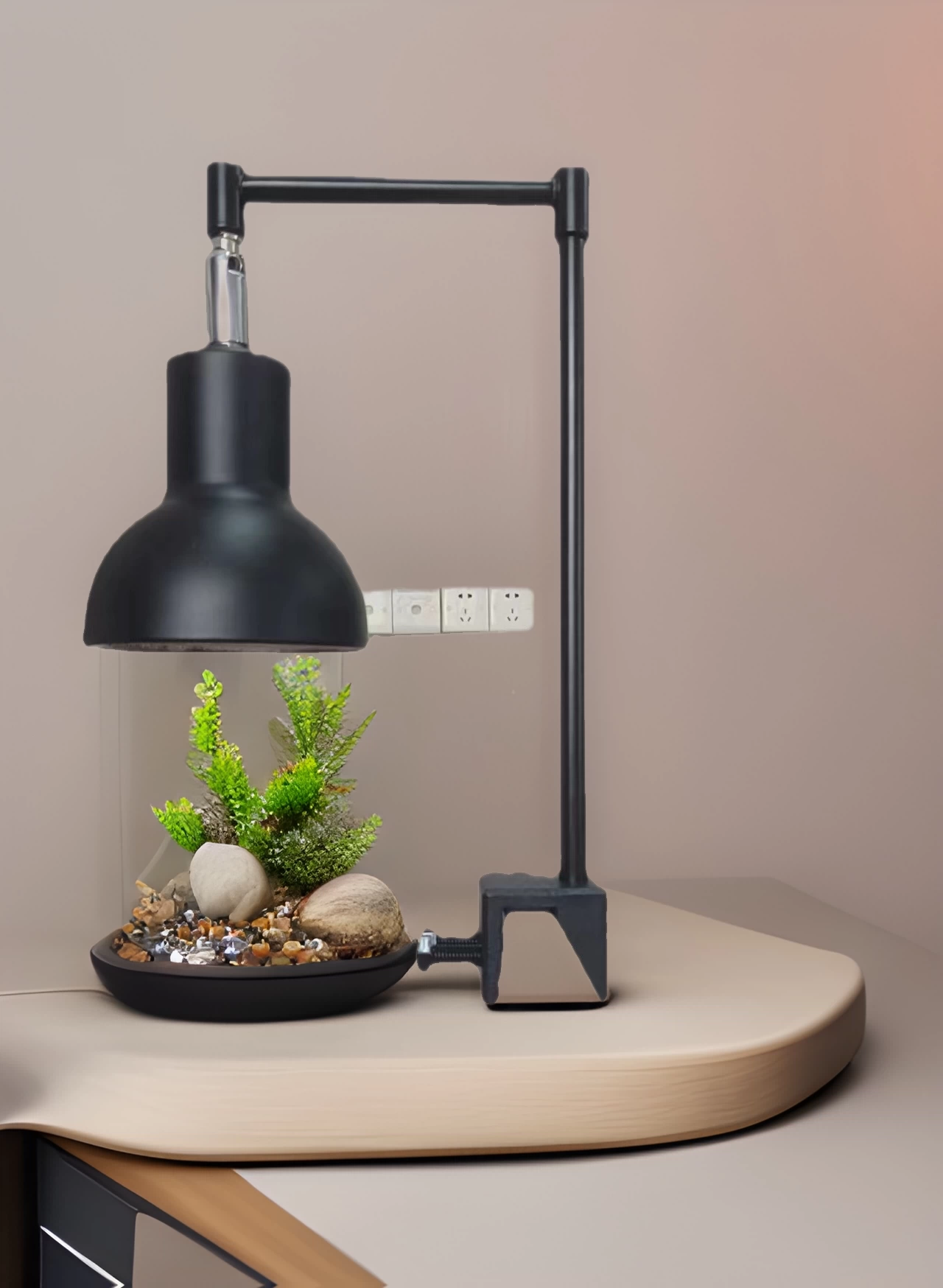 Изоляционная лампа с подсветкой черепахи УФ-лазанье для домашних животных УФ-лампа с добавкой кальциевый цилиндр с черепахой три-в-одном нагревательная люстра