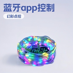 クロスボーダーappリモコン幻彩庭灯装飾灯屋外クリスマスip68防水日焼け止めled皮線灯卸売り