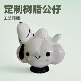 高级树脂工艺品摆件定制潮玩艺术品定做国潮文创吉祥物公仔加工厂