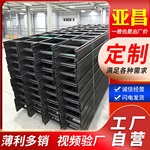 200*150不锈钢电缆桥架托盘式大跨距防火喷塑桥架200*100 100*100