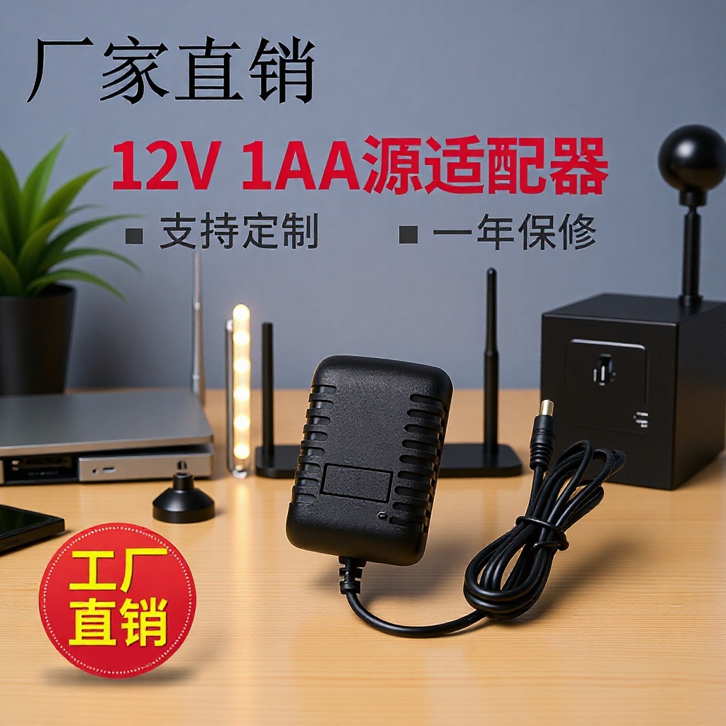 12V1A Power Adapter Transformer 12V Switching Power Supply Monitoring Power Supply Us Standard Switching Power Supply Dc