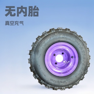 18X9.50-8 Manufacturer Tubeless Vacuum Tire Butterfly Flower Wood Splitter Tire Go-Kart Beach Car Wheel